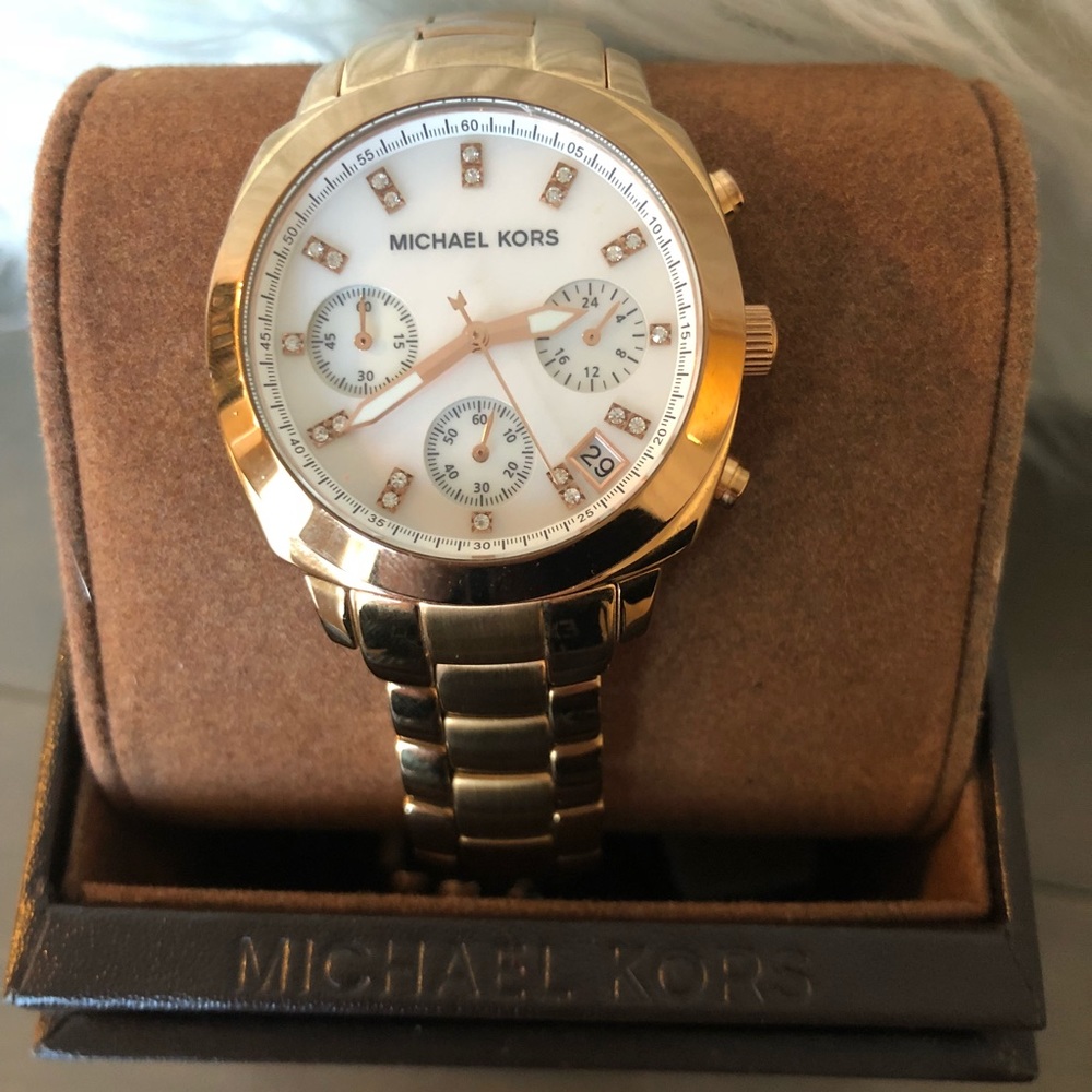 Rose Gold Michael Kors Watch